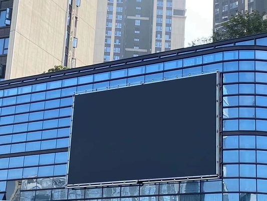 outdoor P6  90 degree advertising billboard led display 960x960mm cabinet fixed installation waterproof cabinet