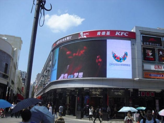 High quality wall mount install outdoor led screen advertising display p6 960X960MM outdoor led display