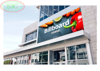 High brightness full-color outdoor P 6 fixed LED screen mounted on the wall for advertising