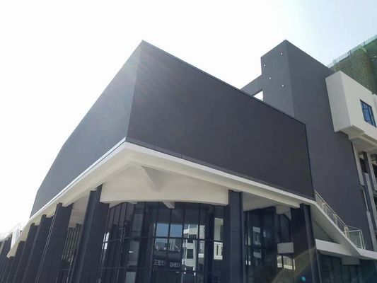 Outdoor p6 192*192mm full color fixed installation  led display waterproof cabinet advertising led screen