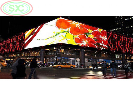 Outdoor giant LED wall 3D 4k LED screen LED sign outdoor P10 LED display for media advertisement