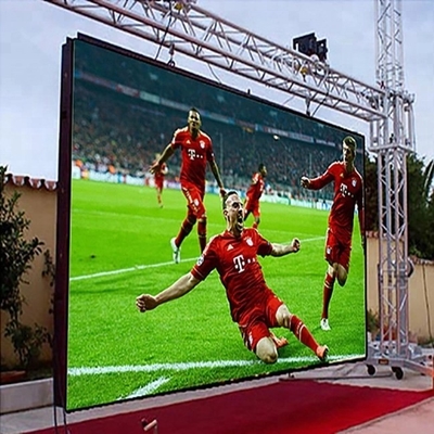 Hd outdoor fixed display P6 960 x960mm super large lighting screen for wedding live concert video wall display