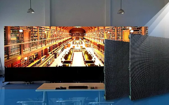 Indoor P2 HD Led Screen Die Casting Aluminum 640*640 Cabinets 3840Hz Refresh outdoor led screen display
