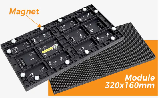 IP43 Indoor P2.5 High Definition GOB Led Screen Full Color 2200CD/Sqm Brightness led screen indoor