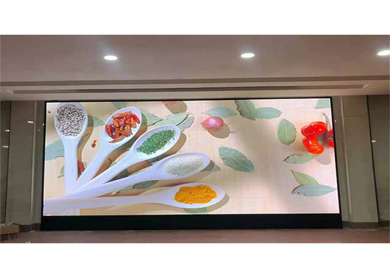 High defination Indoor P 4 LED display fixed installation front maintenance for hotel lobby, station