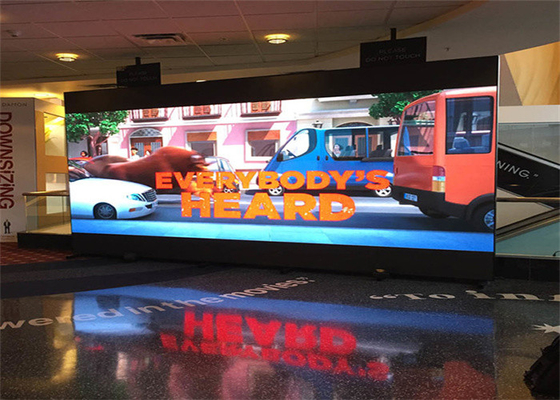 SMD indoor P 4 rental LED display easy installation and maintenance for advertising