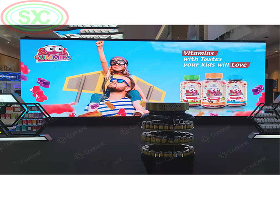 Lightweight and Indoor Full Color LED Display for Exhibition Shows Easy to Install and Transport Suitable for Flow Shows