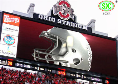 p10 stadium led display full color , led video screen high brightness stadium led display