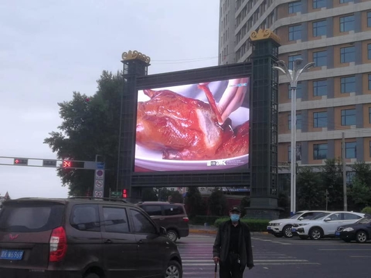 large led digital billboard competitive price p10 outdoor fixed led display Kinglight lamp led advertising screen