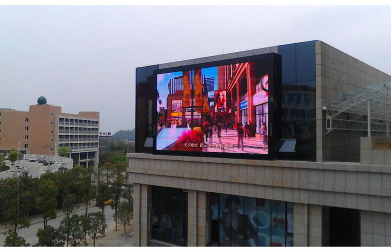 P20 Outdoor HD DIP LED Display screen For Video, More Than 72hours Working Time