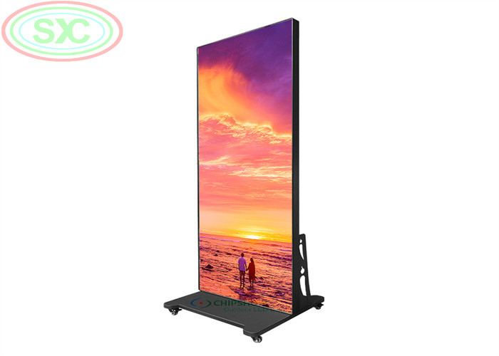 192*96 Module Resolution LED Poster Display 680x2000mm Screen Size SMD2121 Led Chips for Customer Requirements