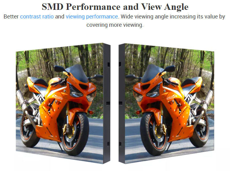 Waterproof IP65 P5 SMD LED Panel Nationstar Diode 5500Cd/M2 1920Hz Rafresh led screen outdoor advertising