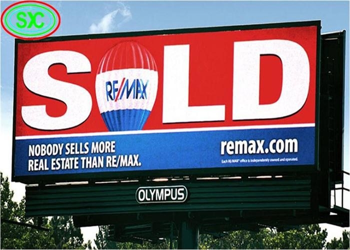 P10 Multi Color Big Outdoor Led Display Screens Waterproof IP65 Billboard