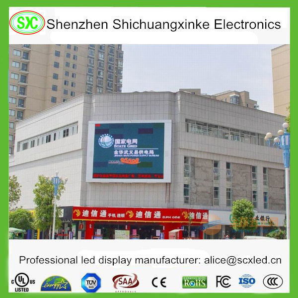 SMD Led Curtain Screen Large Outdoor Led Display For School / Airport