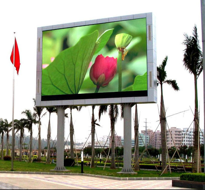 IP65 RGB Outdoor P10  Full Color LED Display Led Big Screen 960*960 cabinet