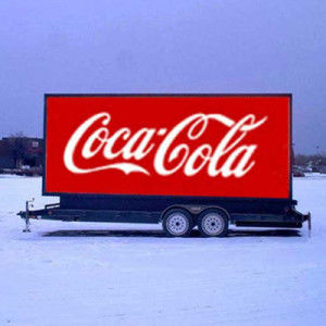 P6 Full Color Van Outdoor Mobile Truck Advertising Led Display Led Trailer Video Panel
