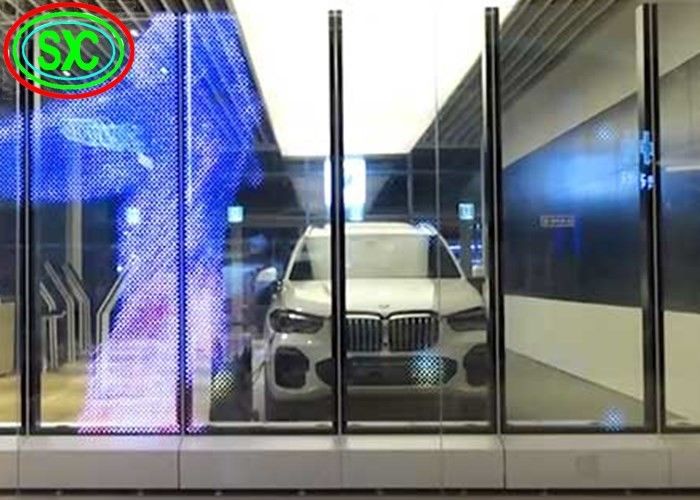 Led Transparent Screen SMD2121 Technology and Aluminum Cabinet for Optimal Results