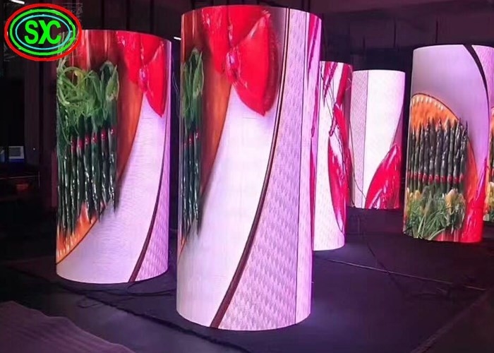 Durable Flexible Flexible Film Set LED Screen Advertisement Video Wall SMD2525 1R1G1B Signage Panel