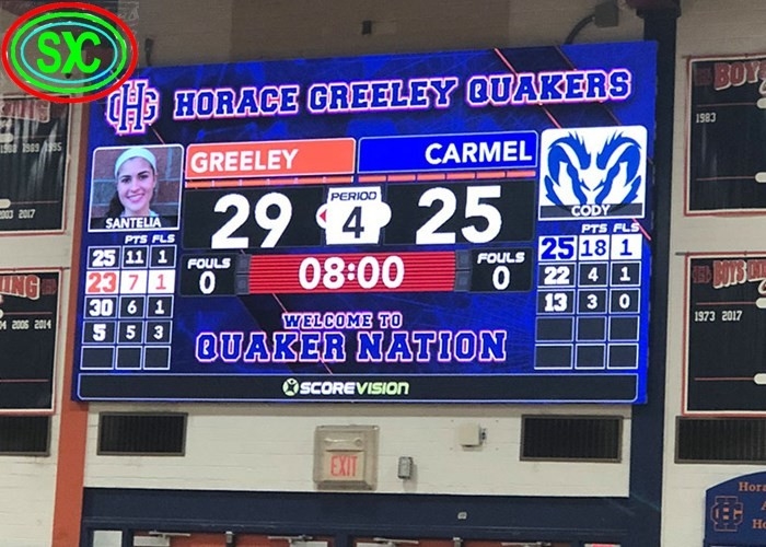 s Top-Notch Facility Digital Scoreboards Made with Cold Rolled Steel Materials