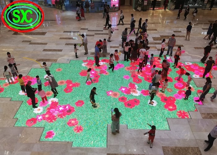 Interactive P4.81 Dance Floor LED Screen Indoor / Outdoor Disco Dancing For Party Events