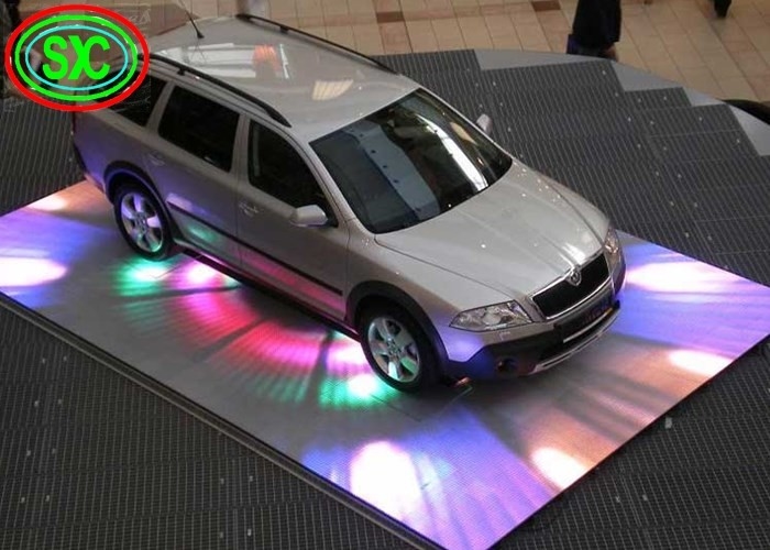 P4 Indoor Interactive Dance Floor , LED Full Color Screen Long Life Span