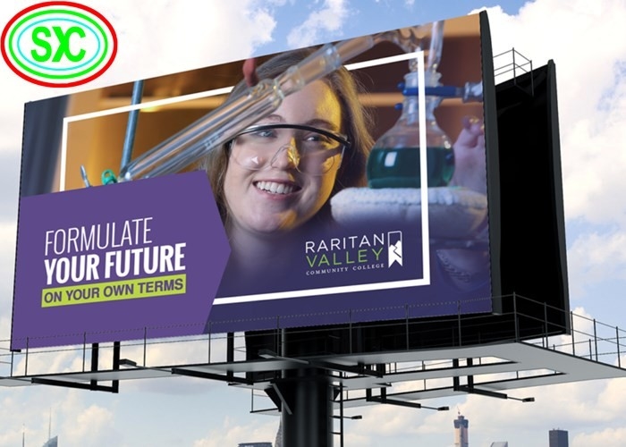 P5 Fixed Advertising LED Billboard Outdoor Full Color Big Led Screen