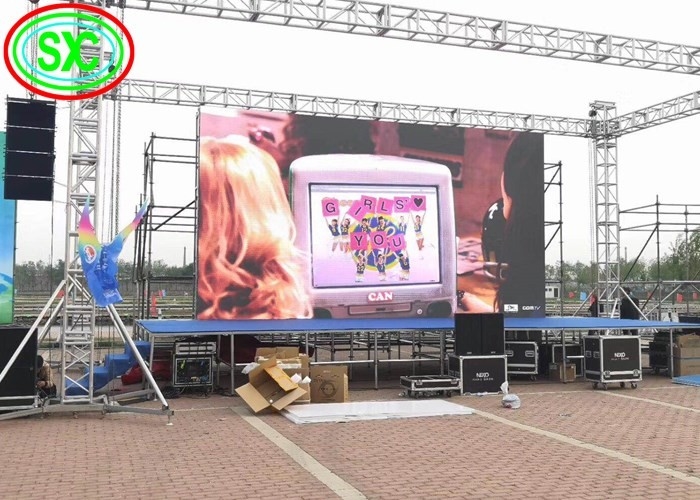 Rental Advertising LED Display Wall, P6 LED Screen For Commercial