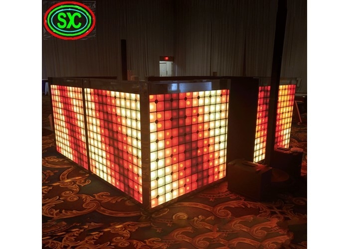 Flexible DJ Stage P5 LED Display Panels 3D Disco  RGB Video for Booth