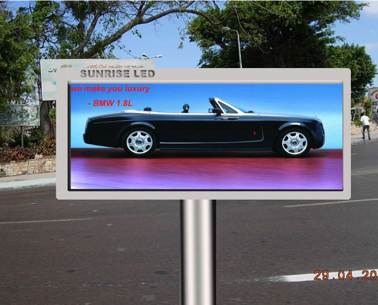 High Definition Led Rgb Display 250*250 Module / Ip65 Led Full Color Display 3g Control