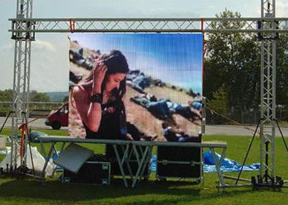 Outdoor Video P8 led screen brightness 7000cd 3840Hz Big screen IP65  P1.25 COB