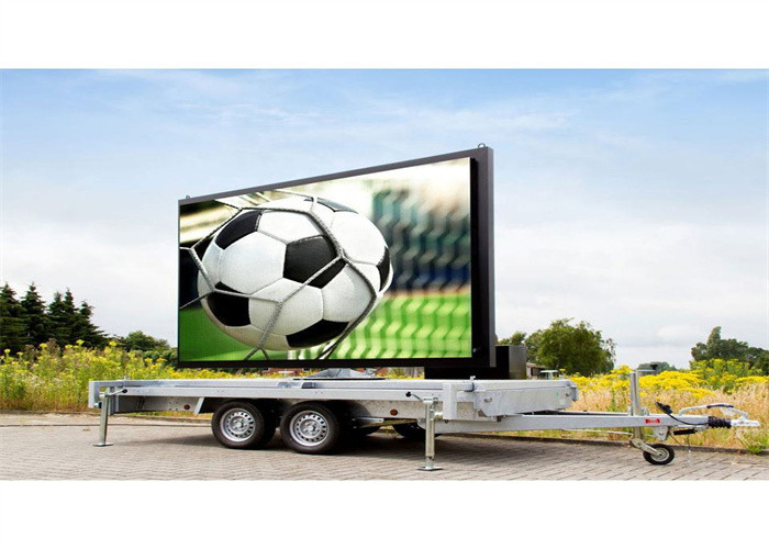 Full Color Advertising LED Screens With Text Display Function H 160 V 140 Viewing Angle