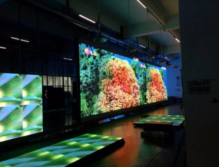 Indoor P6.25 LED Dance Floor interactive portable 3d effect 25600 pixel	portable led dance floor