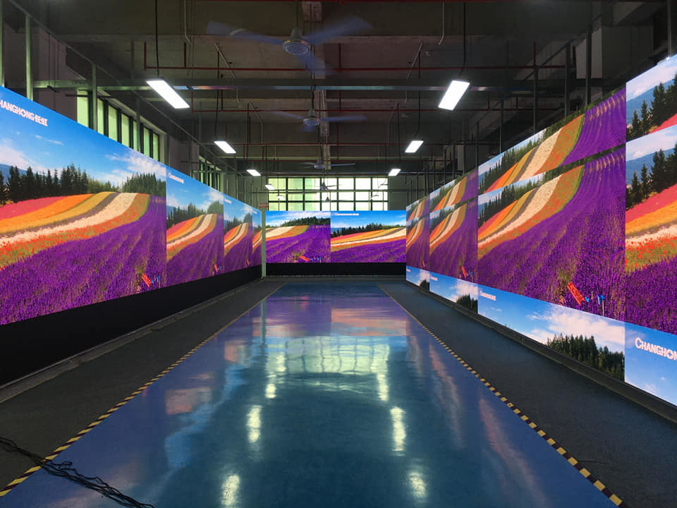 Epistar P4.81 Outdoor Full Color LED Rental Screen 16.7 Million Display Colors