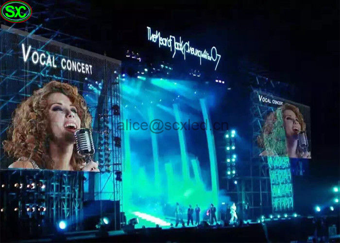Super Thin P2.5mm Indoor Full Color Flexible Stage LED Screens , 5 years warranty