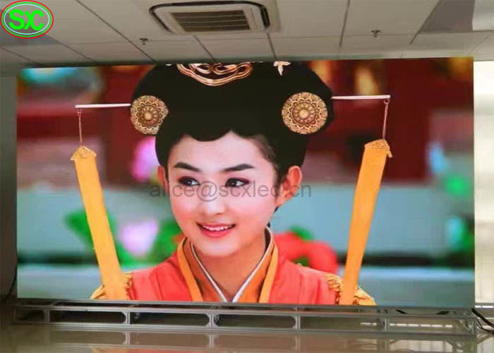 P4 High Density Indoor Full Color LED Display with 100000hours Operating Time