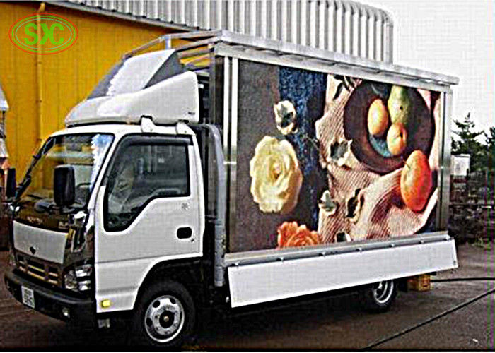 Commercial Waterproof HD Mobile Truck LED Display Screen Wall P8