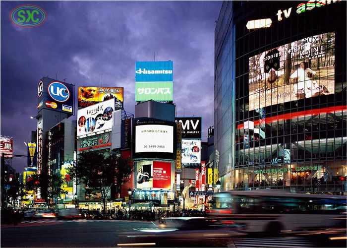 outdoor p4.81 high definition led billboard with vivid image and high brightness video