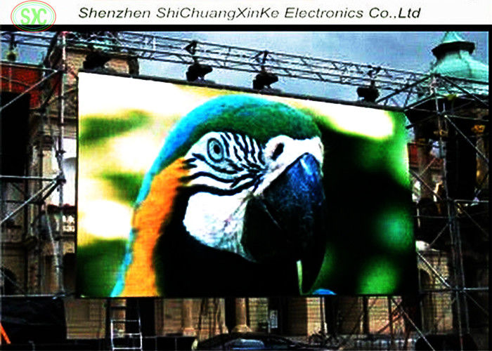 Lightweight Outdoor Full Color LED Display Waterproof PH8 Pixel Pitch 8mm Outdoor Advertising LED Display Screen