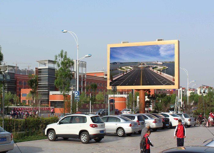Outdoor P8 Full Color LED Billboard Screen 8mm Pixel Pitch IP65 Waterproof