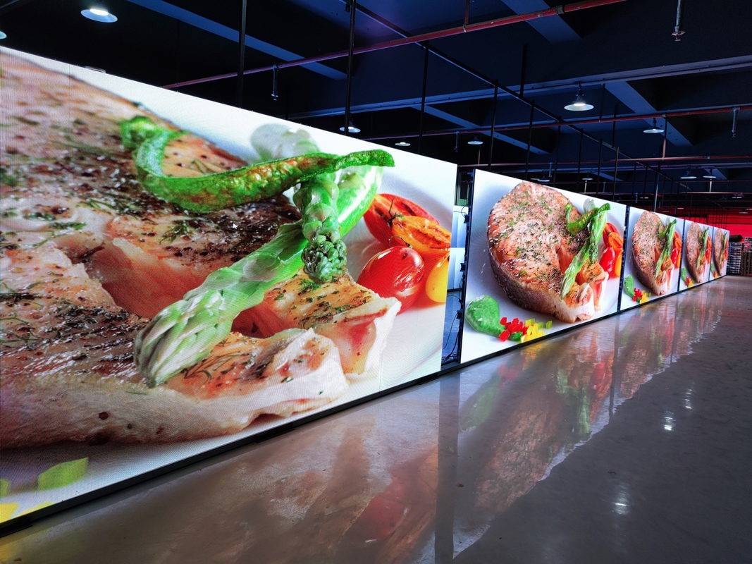 P2.5 640x480mm Indoor Full Color Led Display / Front Service Led Screen Smd