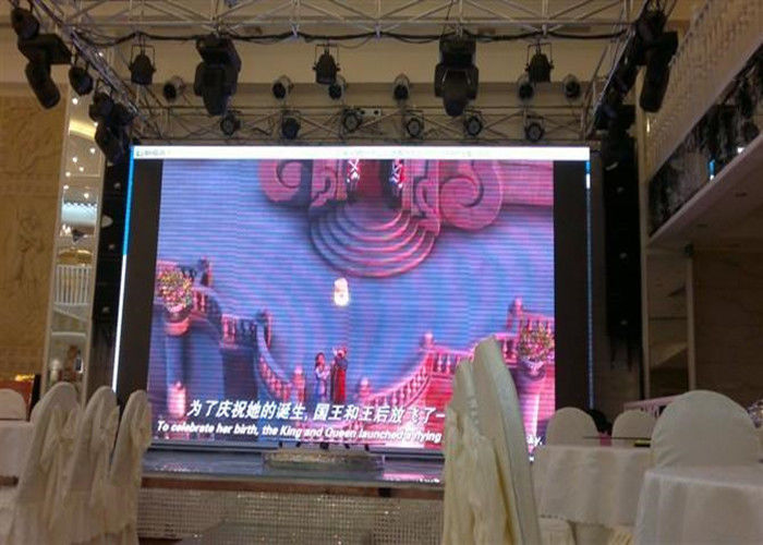 P3.91mm Indoor High Pixel Full Color LED Display Panel 500x500mm IP65 Waterproof