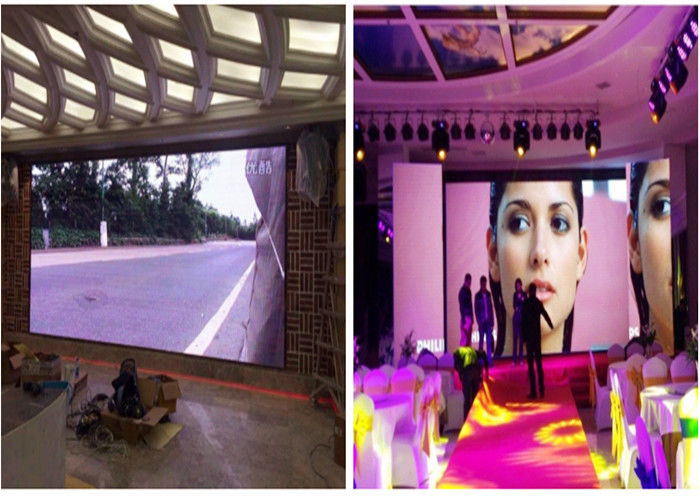 SMD Rental Led Display P6 Die-Casting Cabinet IP65 Waterproof For Indoor / Outdoor