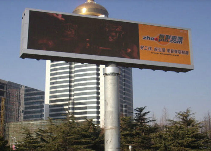 High Definition Waterproof LED Billboards Outdoor / P6 P8 Large LED Display Board