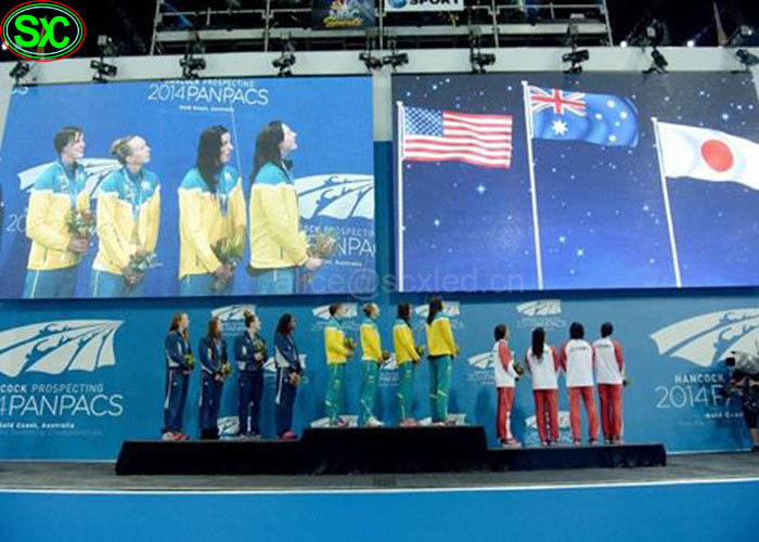 P5 Waterproof programmable led video panel rental full color led time display screen