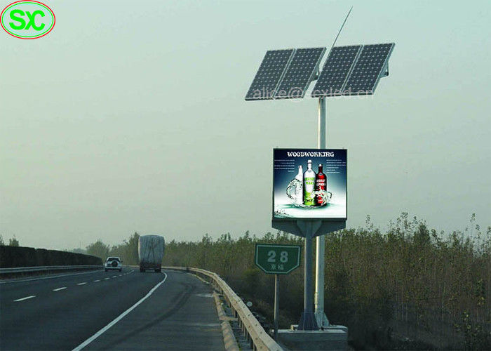 Energy saving Solar Panel  P10 Outdoor Advertising Led Display Screens