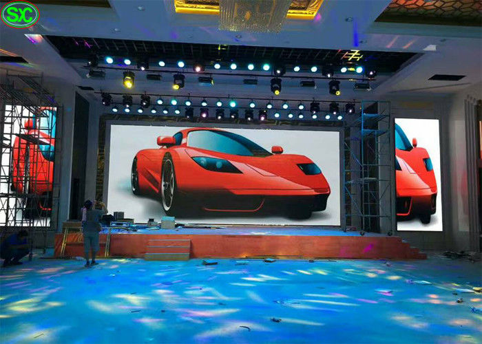 Video Led Display Screen Rental With Nova Control , Indoor Led Display Board For Stage
