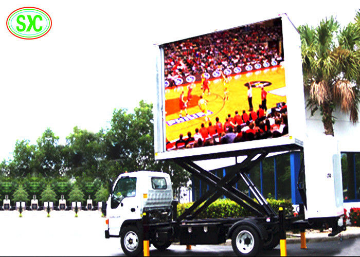 Outdoor Waterproof P10 Light Weight Trailer Mobile Truck High Definition LED Advertising Screen