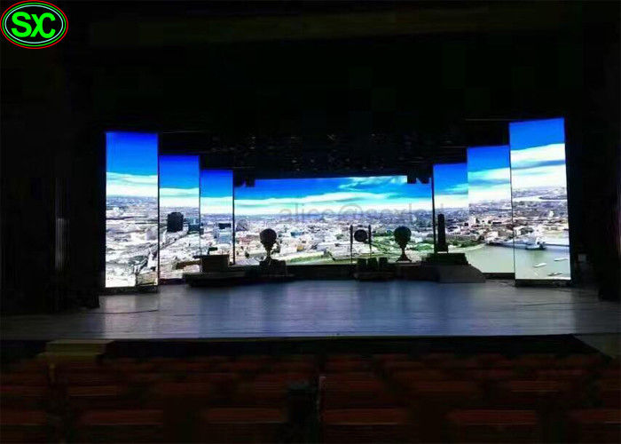 P3.91 Indoor Super Slim Rental LED Display Led Concert Screen 64*64 Dots
