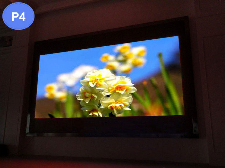 Indoor SMD LED Screen chaming mall P4 led display meanwell WIFI 3G LISN control commercial advertising led display