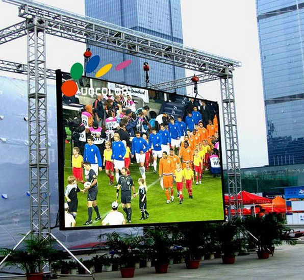 SMD1921 P3.91 outdoor led screen 3840HZ brightness 5500cd cabinets 500mm x 500mm outdoor full color led display